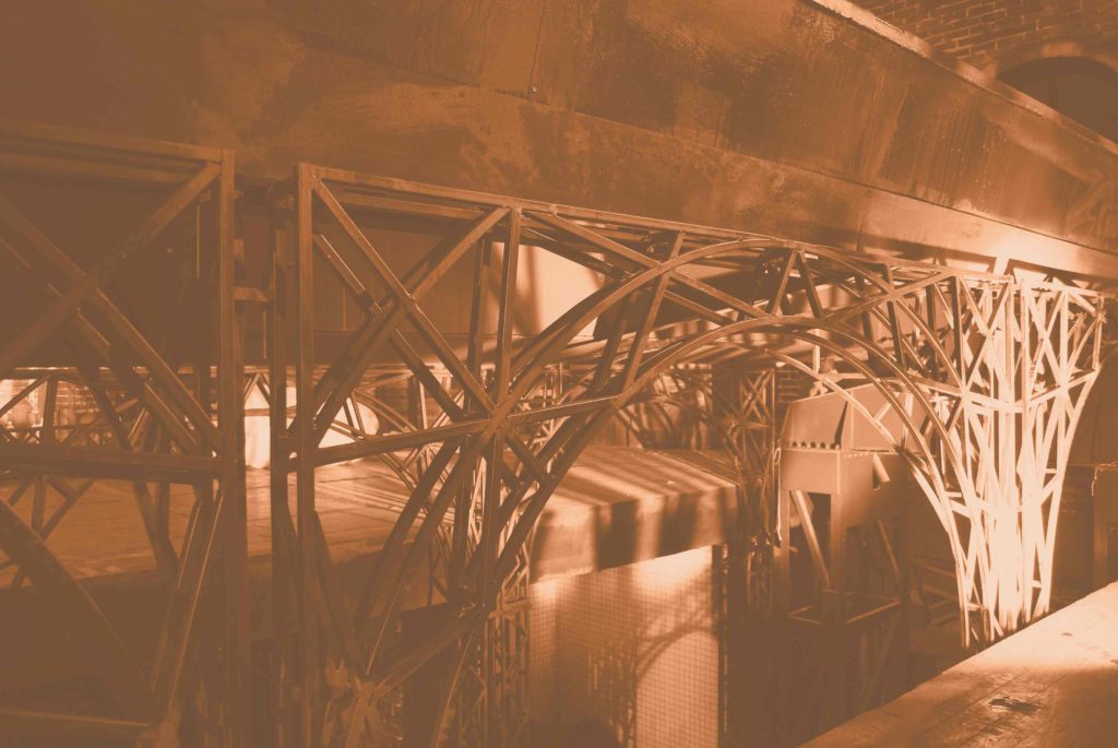 structuri butaforie, structura din metal, decor teatru