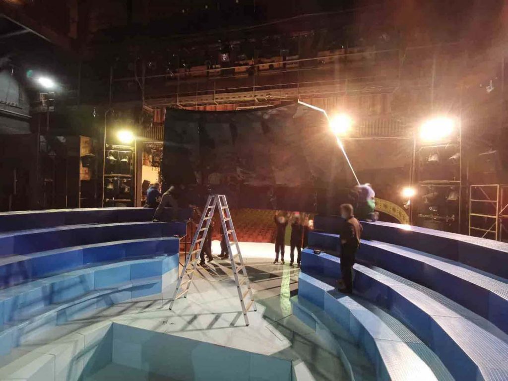 gradene circulare - rotunde - proiect in lucru